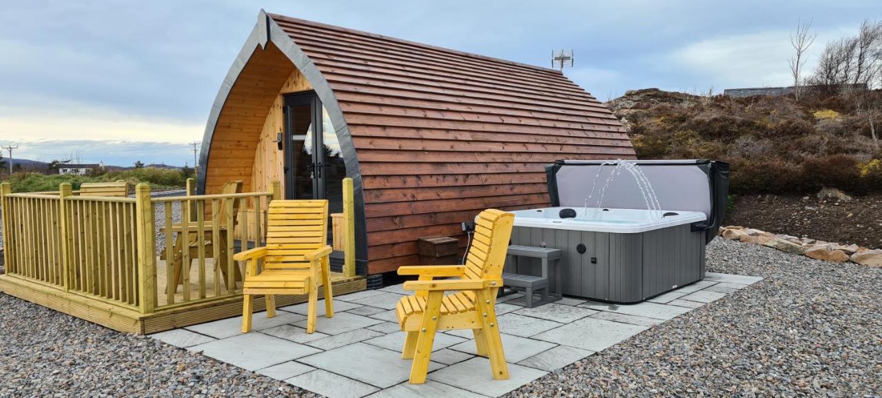 Apartamento Loch Ewe Luxury Pods Mellon Charles Exterior foto