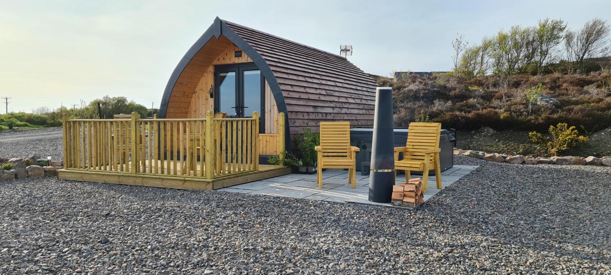 Apartamento Loch Ewe Luxury Pods Mellon Charles Exterior foto