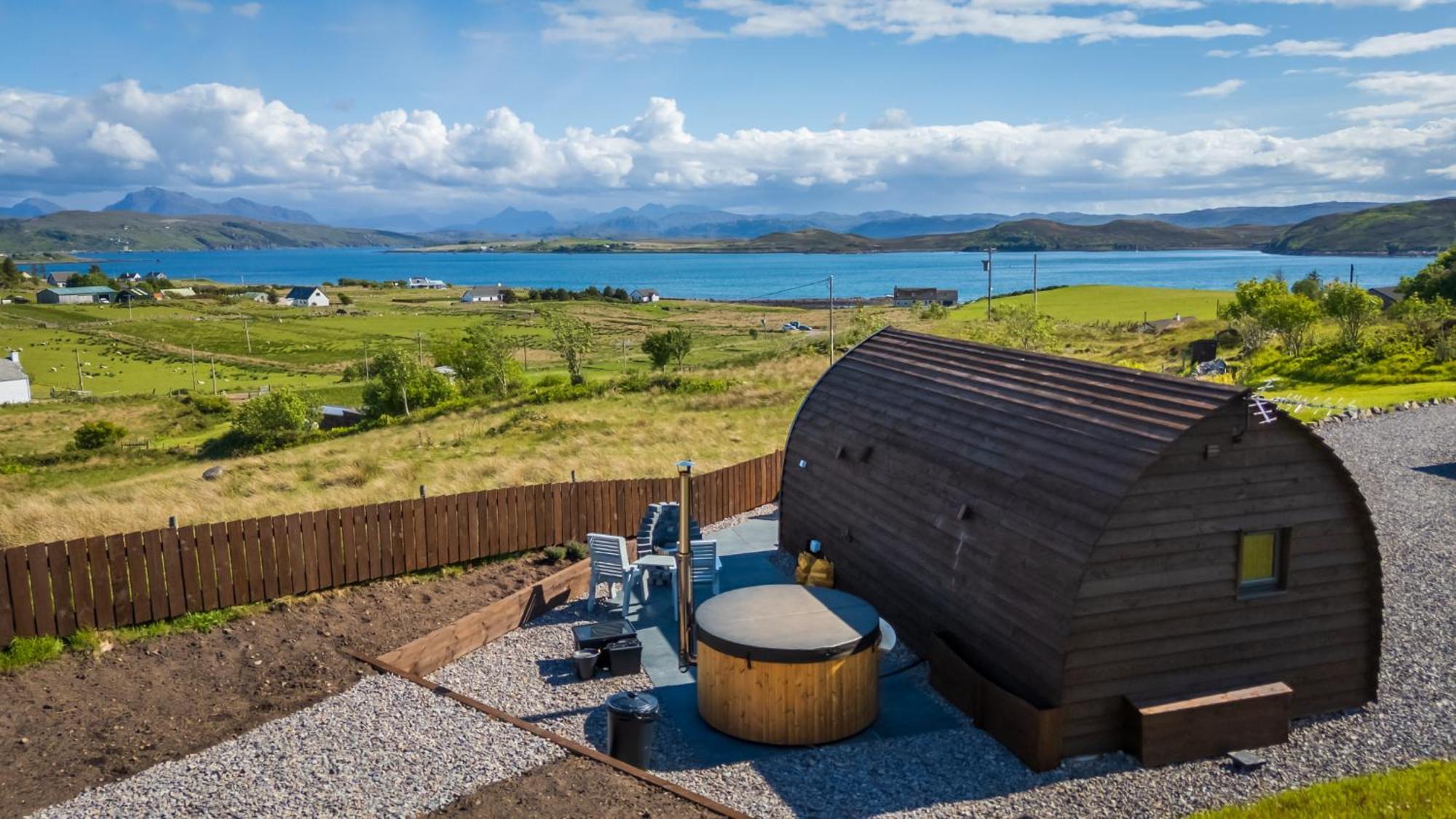 Apartamento Loch Ewe Luxury Pods Mellon Charles Exterior foto