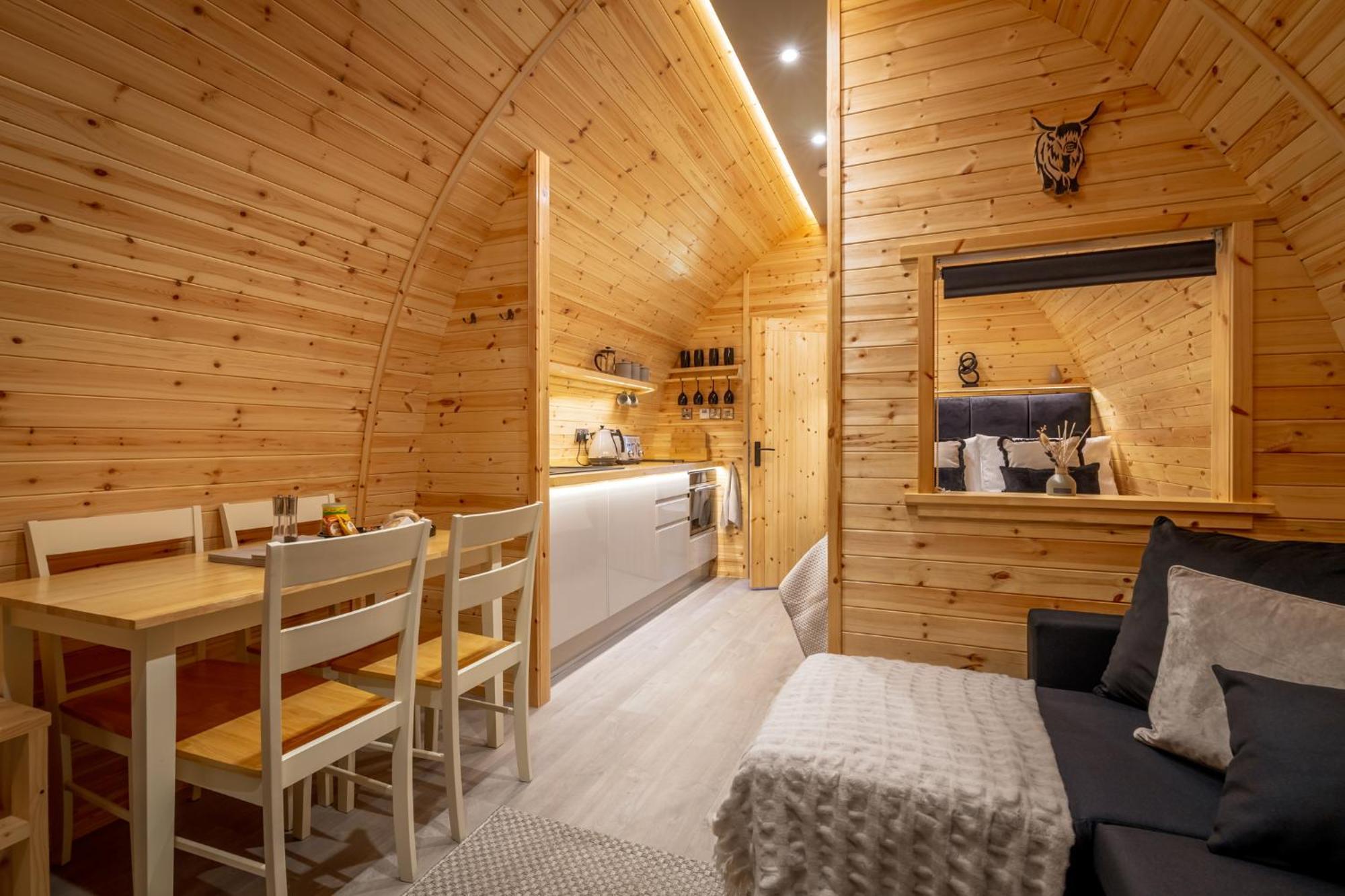 Apartamento Loch Ewe Luxury Pods Mellon Charles Exterior foto